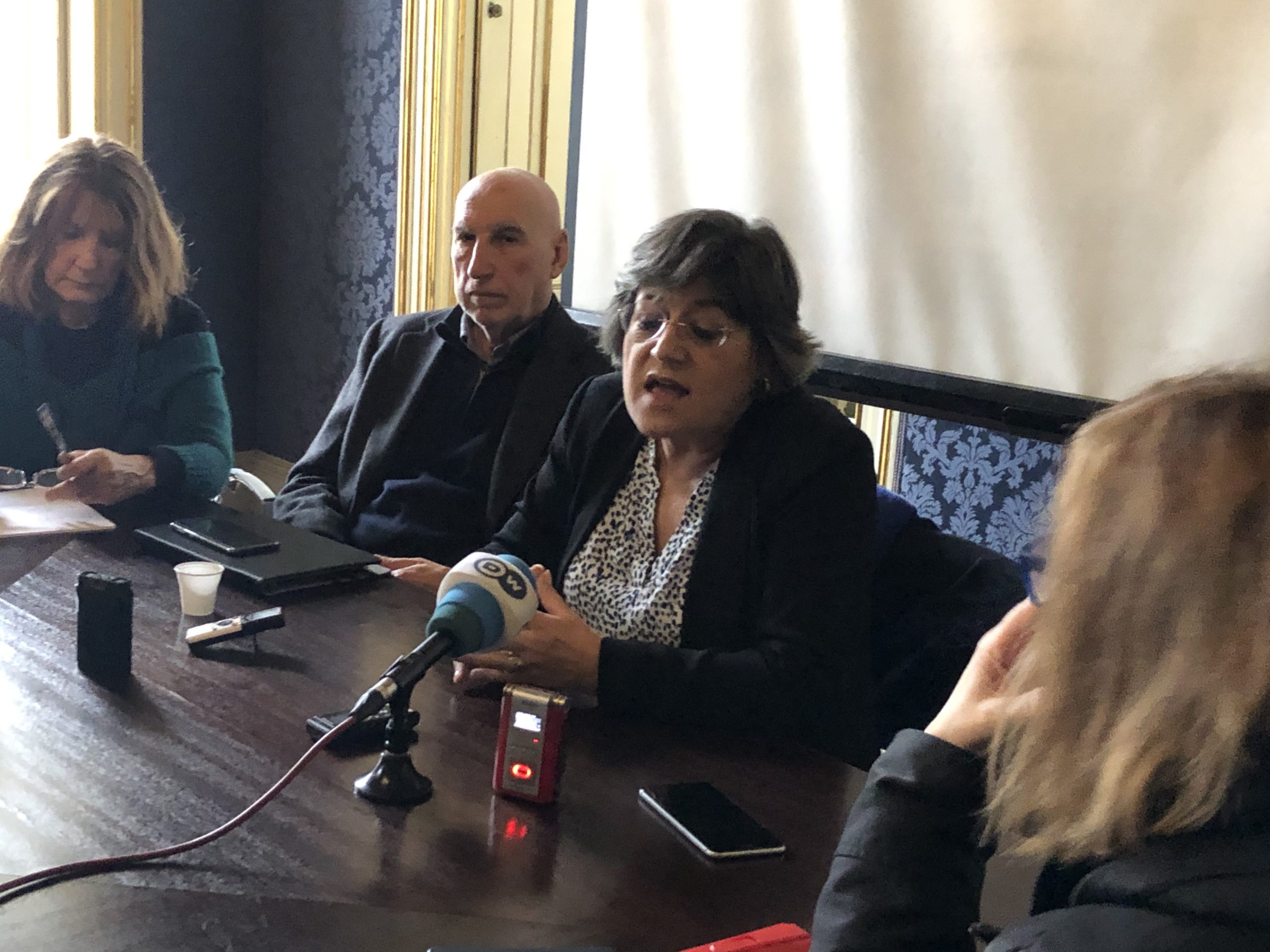 Jornalistas internacionais entrevistam Ana Gomes